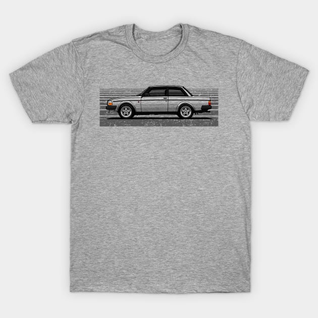 The boxy swedish cool sedan coupé T-Shirt by jaagdesign